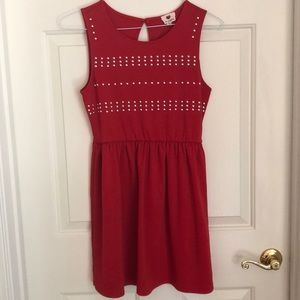 Red dress
